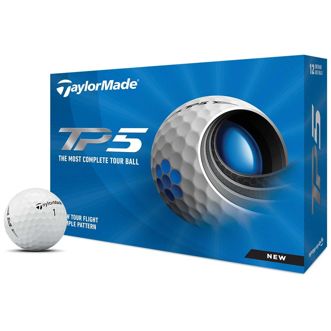 TaylorMade TP5 Personalized Golf Balls 3 TaylorMade TP5 Personalized Golf Balls