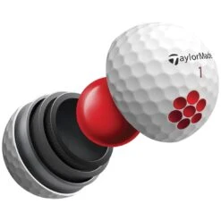 TaylorMade TP5x Personalized Golf Balls -Golf World Shop taylormade 2021 tp5x white golf balls tech explode itempicture 2
