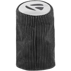 TaylorMade Barrel Pinstripe Grey Driver Headcover -Golf World Shop taylormade 2023 barrel pinstripe grey driver headcover back itempicture