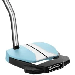 TaylorMade Women's Spider GTX Ice Blue Single Bend Putter 10 TaylorMade Women's Spider GTX Ice Blue Single Bend Putter -Golf World Shop taylormade spider gtx ice blue single bend putter back itempicture