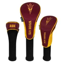 Team Effort NCAA Set Of 3 Headcovers -Golf World Shop te 10h3 arizona state sun devils 1
