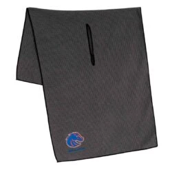 Team Effort NCAA 19 X 41 Grey Microfiber Towel -Golf World Shop te 135mtg boise state broncos 1