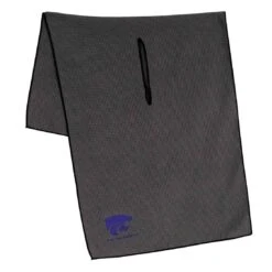 Team Effort NCAA 19 X 41 Grey Microfiber Towel -Golf World Shop te 50mtg kansas state wildcats 1
