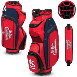 Team Effort MLB Bucket III Cooler Cart Bag -Golf World Shop team effort mlb bucket 3 cooler cart bag st louis cardinals itempicture