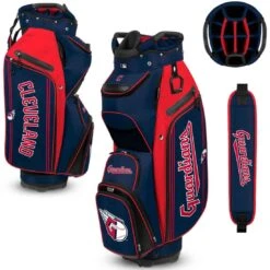 Team Effort MLB Bucket III Cooler Cart Bag -Golf World Shop team effort mlb bucket iii cart bag cleveland guardians itempicture