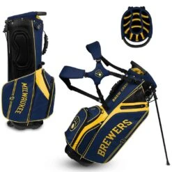 Team Effort MLB Caddie Carry Hybrid Bag -Golf World Shop team effort mlb caddie carry hybrid bag milwaukee brewers itempicture