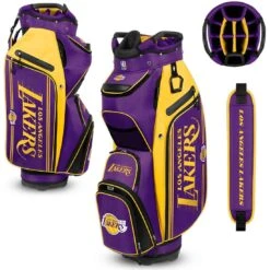 Team Effort NBA Bucket III Cooler Cart Bag -Golf World Shop team effort nba bucket 3 cooler cart bag los angeles lakers itempicture