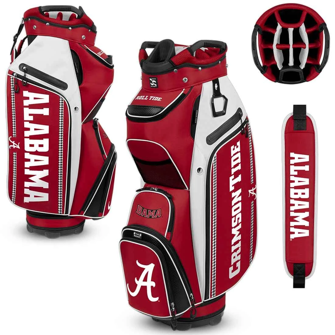 Team Effort NCAA Bucket III Cooler Cart Bag 4 Team Effort NCAA Bucket III Cooler Cart Bag - Image 2