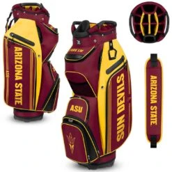 Team Effort NCAA Bucket III Cooler Cart Bag 25 Team Effort NCAA Bucket III Cooler Cart Bag -Golf World Shop team effort ncaa bucket 3 cooler cart bag arizona state sun devils itempicture