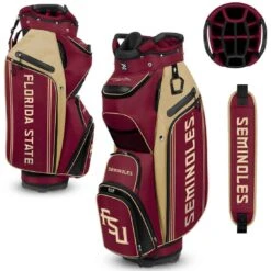 Team Effort NCAA Bucket III Cooler Cart Bag 39 Team Effort NCAA Bucket III Cooler Cart Bag -Golf World Shop team effort ncaa bucket 3 cooler cart bag florida state seminoles itempicture