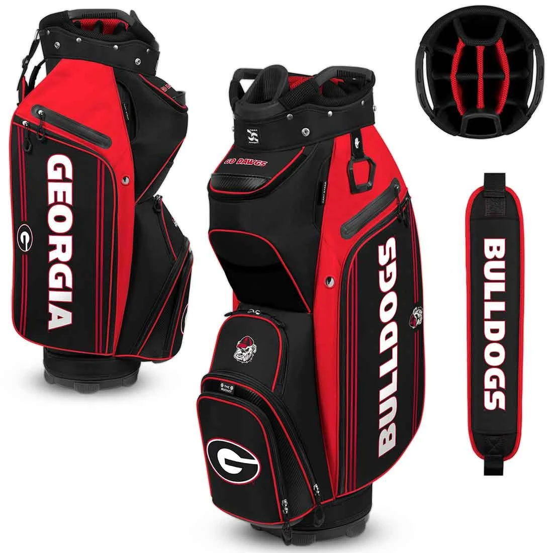 Team Effort NCAA Bucket III Cooler Cart Bag 21 Team Effort NCAA Bucket III Cooler Cart Bag - Image 19