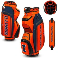 Team Effort NCAA Bucket III Cooler Cart Bag 41 Team Effort NCAA Bucket III Cooler Cart Bag -Golf World Shop team effort ncaa bucket 3 cooler cart bag illinois fighting illini itempicture