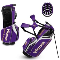 Team Effort NFL Caddie Carry Hybrid Bag -Golf World Shop team effort nfl caddie carry hybrid bag minnesota vikings itempicture