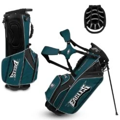 Team Effort NFL Caddie Carry Hybrid Bag -Golf World Shop team effort nfl caddie carry hybrid bag philadelphia eagles itempicture