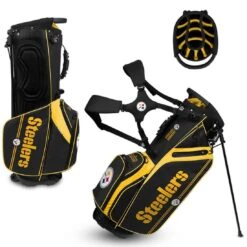 Team Effort NFL Caddie Carry Hybrid Bag -Golf World Shop team effort nfl caddie carry hybrid bag pittsburgh steelers itempicture