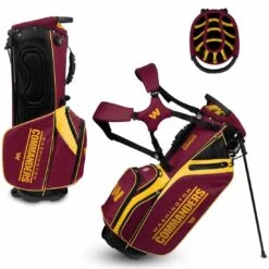 Team Effort NFL Caddie Carry Hybrid Bag -Golf World Shop team effort nfl caddie carry hybrid bag washington commanders itempicture
