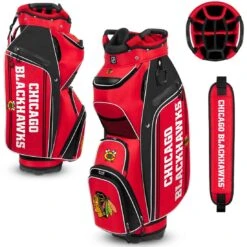 Team Effort NHL Bucket III Cooler Cart Bag -Golf World Shop team effort nhl bucket 3 cooler cart bag chicago blackhawks itempicture