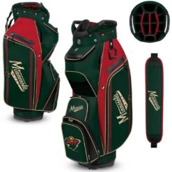 Team Effort NHL Bucket III Cooler Cart Bag -Golf World Shop team effort nhl bucket 3 cooler cart bag minnesota wild itempicture