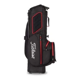 Titleist 2022 Players 4 Plus StaDry Stand Bag 10 Titleist 2022 Players 4 Plus StaDry Stand Bag -Golf World Shop titleist 2021 players 4 plus staydry stand bag black black red back