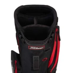 Titleist 2022 Players 4 Stand Bag -Golf World Shop titleist 2021 players 4 stand bag black black red top cuff