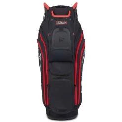 Titleist Cart 15 Cart Bag -Golf World Shop titleist 2022 cart 15 cart bag black black red back itempicture 1