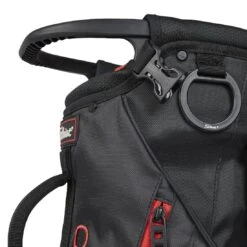 Titleist Premium Carry Bag -Golf World Shop titleist 2023 premium carry bag black black red detail1 itempicture