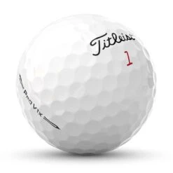 Titleist Pro V1x Double Dozen Golf Balls -Golf World Shop titleist 2023 pro v1x golf balls low numbers ball angle itempicture