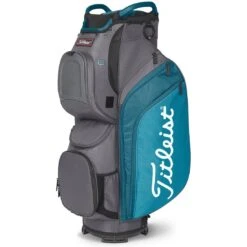 Titleist Cart 15 Cart Bag -Golf World Shop titleist cart 15 cart bag graphite reef blue lagoon itempicture