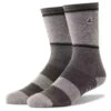 TravisMathew Baja Crew Socks -Golf World Shop travismathew baja crew socks grey pinstripe itempicture