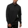 TravisMathew Cloud Quarter Zip 2.0 -Golf World Shop travismathew cloud quarter zip 2 0 black front itempicture