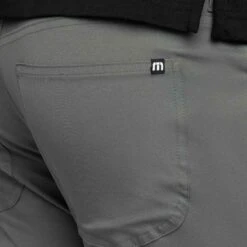 TravisMathew Open To Close Pants -Golf World Shop travismathew open to close pants basalm green logo itempicture