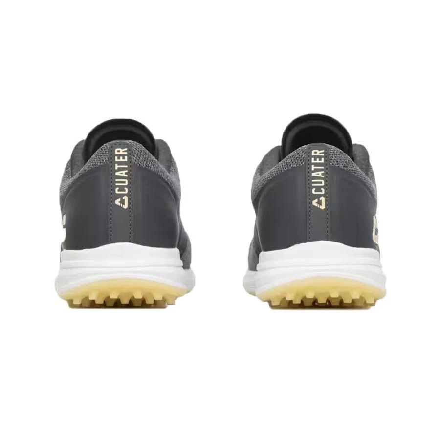 TravisMathew Cuater The Moneymaker Spikeless Golf Shoes Grey Pinstripe/Sunlight 7 TravisMathew Cuater The Moneymaker Spikeless Golf Shoes Grey Pinstripe/Sunlight - Image 5