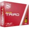 Wilson Staff Triad Yellow Golf Balls -Golf World Shop wilson staff triad yellow golf balls box itempicture