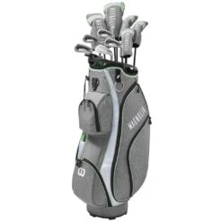 Wilson Staff Wilson Women's Magnolia Cart Bag Complete Set -Golf World Shop wilson staff womens magnolia cart bag calm wave complete set hero itempicture