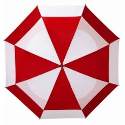 Golf World Shop -Golf World Shop wind umbrella white red
